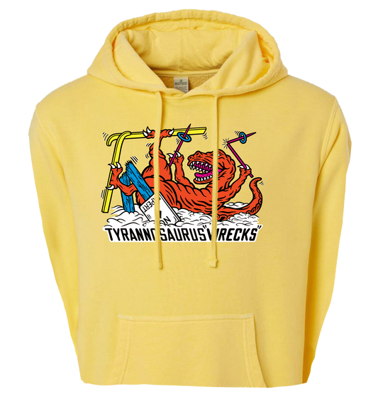 SKIING TYRANNOSAURUS WRECKS