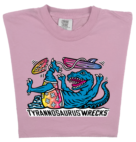 SURFING TYRANNOSAURUS WRECKS