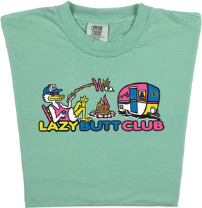 Lazy Camping "garment dyed" T-shirt