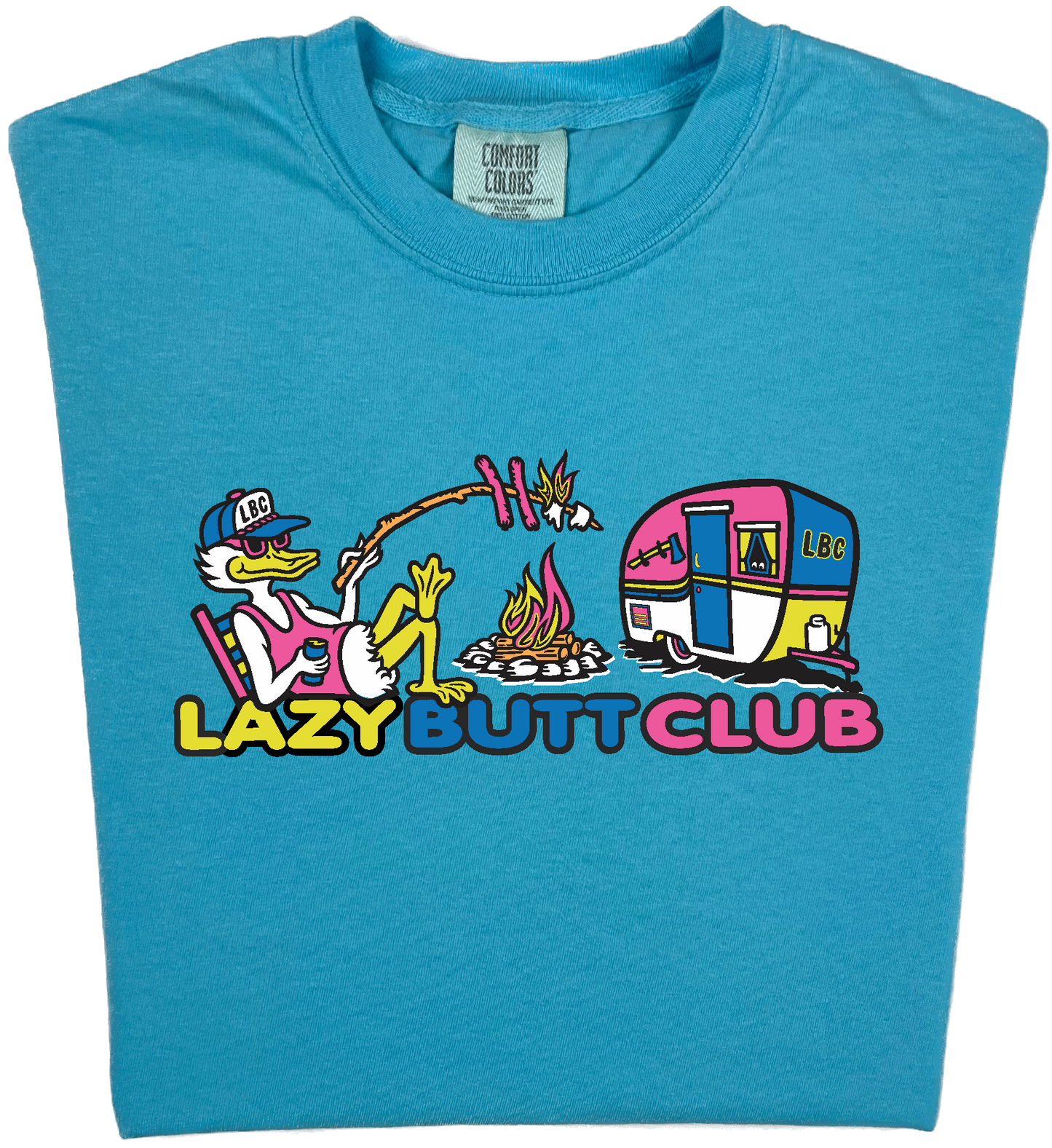 Lazy Camping "garment dyed" T-shirt