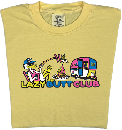 Lazy Camping "garment dyed" T-shirt