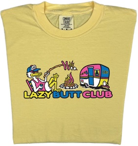Lazy Camping "garment dyed" T-shirt