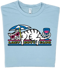 Load image into Gallery viewer, Lazy Cat T-Shirt lazy butt club