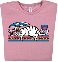 Load image into Gallery viewer, Lazy Cat T-Shirt lazy butt club