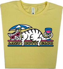 Load image into Gallery viewer, Lazy Cat T-Shirt lazy butt club