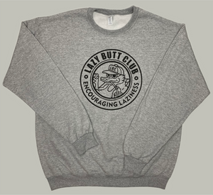 Lazy Butt Club Circle Crewneck