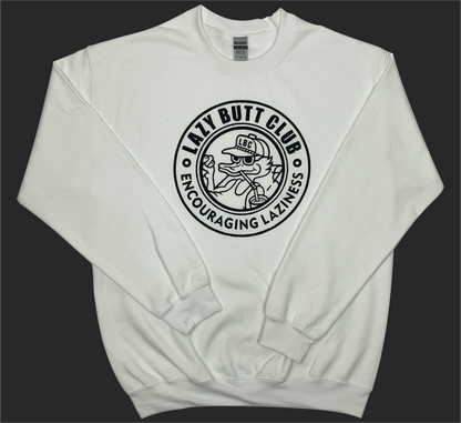 Lazy Butt Club Circle Crewneck Sweatshirt