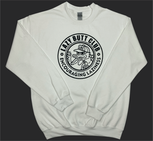 Lazy Butt Club Circle Crewneck