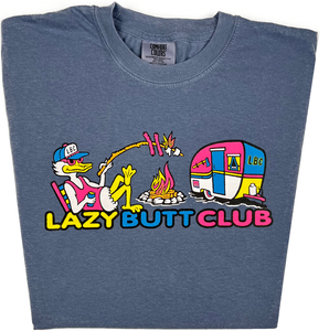 Lazy Camping "garment dyed" T-shirt