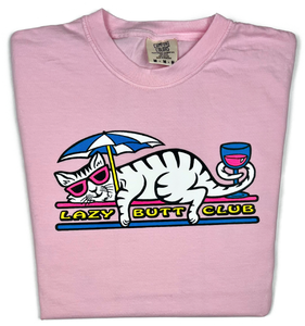 Lazy Cat "garment dyed" T-shirt