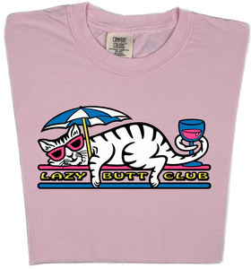 Lazy Cat "garment dyed" T-shirt