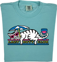 Load image into Gallery viewer, Lazy Cat &quot;garment dyed&quot; T-shirt