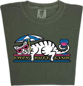 Lazy Cat "garment dyed" T-shirt