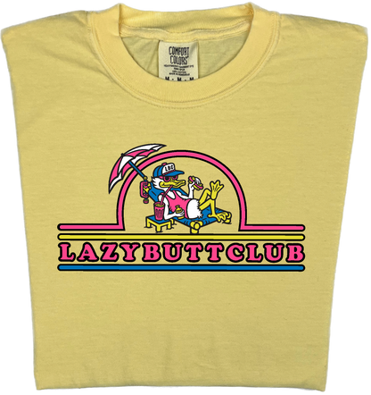 Lazy Butt Club "garment dyed" T-shirt