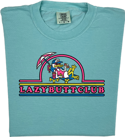 Lazy Butt Club "garment dyed" T-shirt