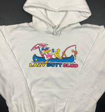 Load image into Gallery viewer, Lazy Butt Club Fishing Hoodie Sweatshirt