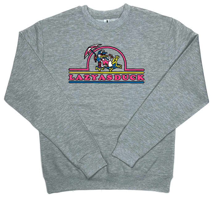 LAZY AS DUCK Crewneck Sweatshirt