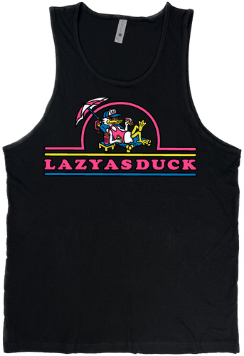LAZY AS DUCK Tank Top