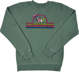 Lazy Butt Club "pigment dyed" Crewneck Sweatshirt