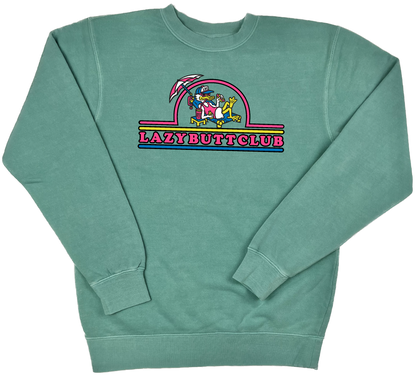 Lazy Butt Club "pigment dyed" Crewneck Sweatshirt