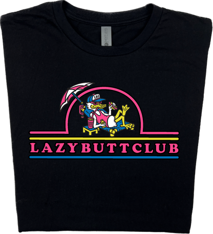 Lazy Butt Club T-shirt (Print on Front)