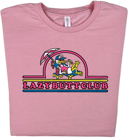 Lazy Butt Club T-shirt (Print on Front)