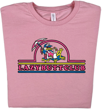 Load image into Gallery viewer, Lazy Butt Club T-shirt (Print on Front)