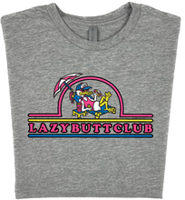 Load image into Gallery viewer, Lazy Butt Club T-shirt (Print on Front)