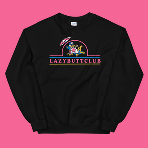 Lazy Butt Club Crewneck Sweatshirt