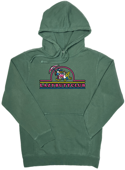 Lazy Butt Club "Pigment Dyed" sweatshirt Hoodie