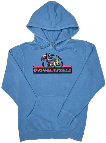 Lazy Butt Club "Pigment Dyed" sweatshirt Hoodie