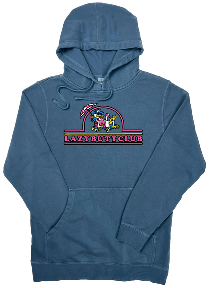 Lazy Butt Club "Pigment Dyed" sweatshirt Hoodie