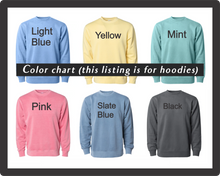 Load image into Gallery viewer, Lazy Camping Pigment Dyed Hoodie sweatshirt