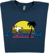 Load image into Gallery viewer, Lazy Butt Club  Sunset  Pelican  T-shirt
