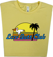Load image into Gallery viewer, Lazy Butt Club  Sunset  Pelican  T-shirt