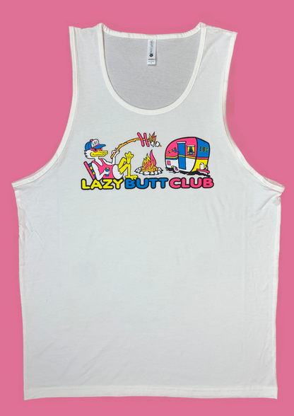 Lazy Butt Camping van life Tank Top