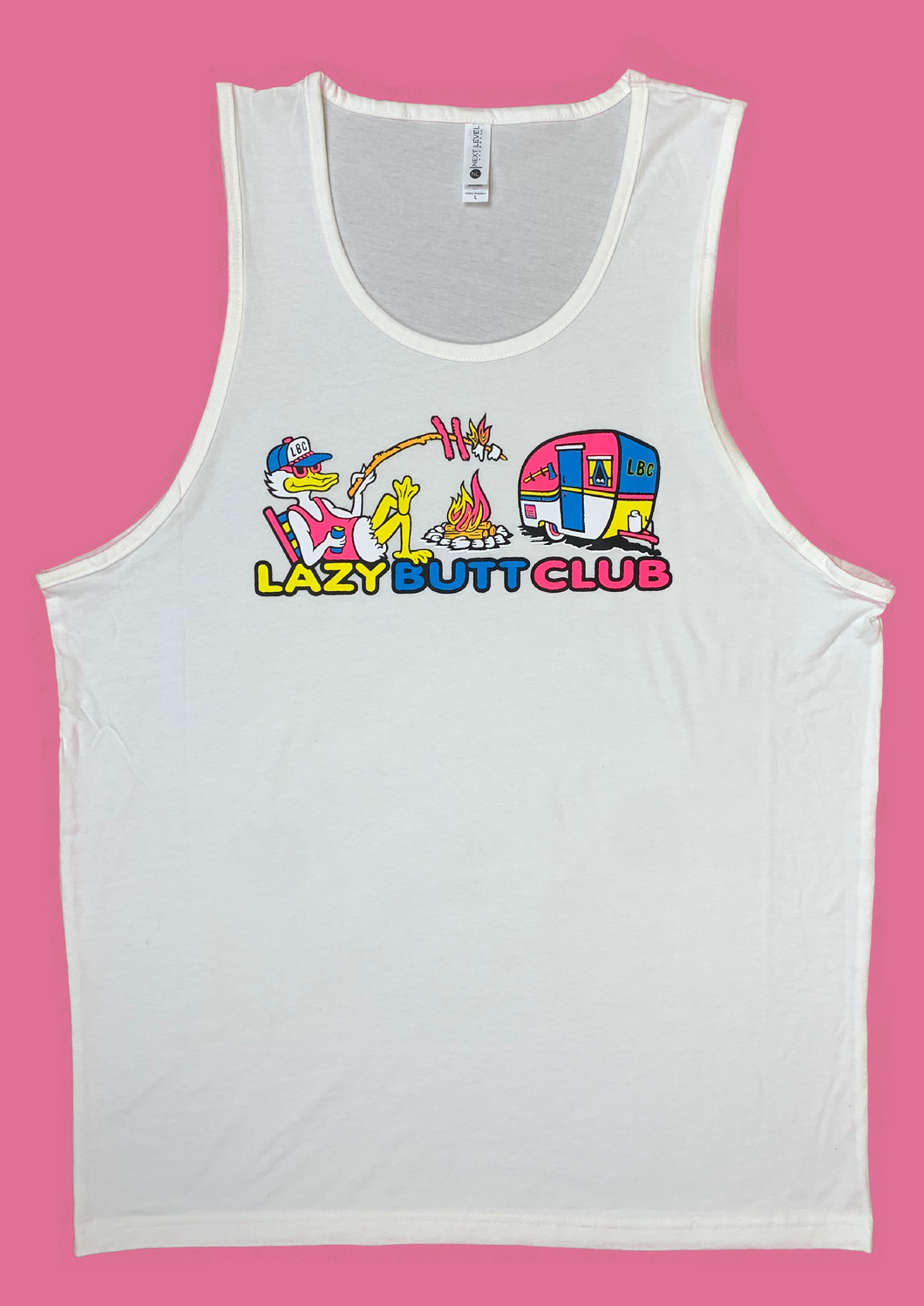 Lazy Butt Camping van life Tank Top