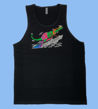 Load image into Gallery viewer, Water Skiing Bronta&quot;SOAR&quot;us Brontosaurus Tank Top