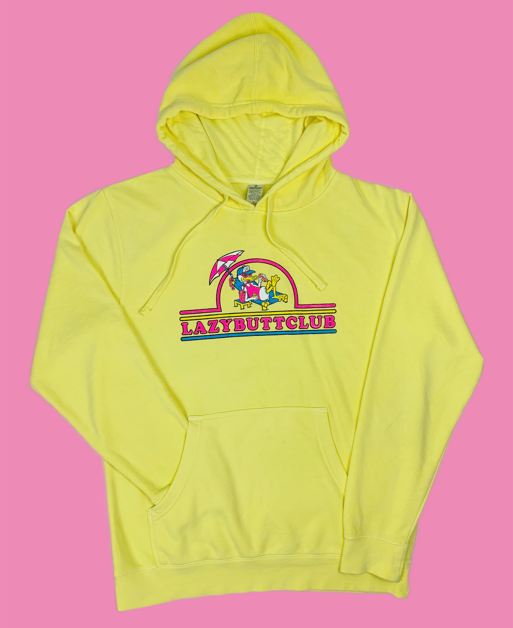 Lazy hoodie shop yellow