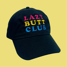 Load image into Gallery viewer, Lazy Butt Club Embroidered Hat (Words)