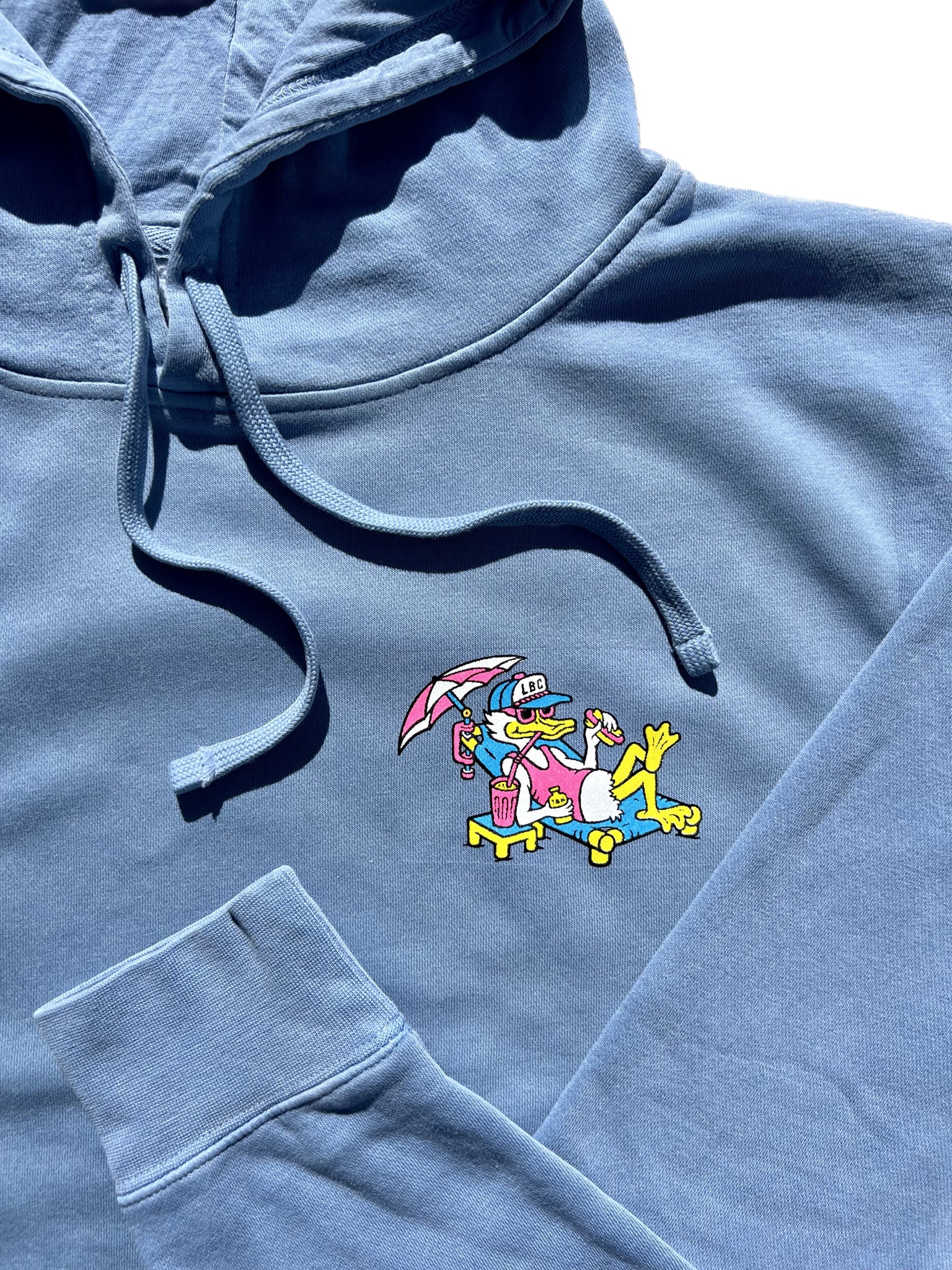 Blue spongebob top hoodie