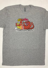 Load image into Gallery viewer, Skateboarding Tyrannosaurus &quot;Wreck&quot; rex Dinosaur T Rex T-shirt