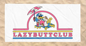 Lazy Butt Club Towel