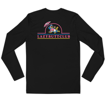 Load image into Gallery viewer, Lazy Butt Club, Long-sleeve, t-shirt (Front &amp; Back)