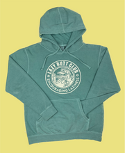 Load image into Gallery viewer, “Pigment dyed” Hoodie sweatshirt circle design