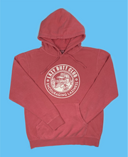 Load image into Gallery viewer, “Pigment dyed” Hoodie sweatshirt circle design